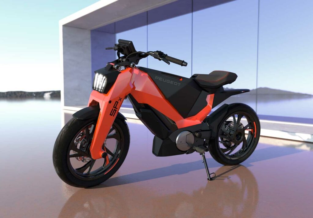 Peugeot 103 SP électrique 2024 avec le concept SPx